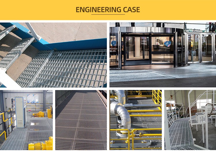 Cases of Plain Steel Grating