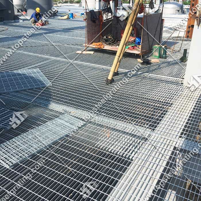 Hot-dipped Galvanized Steel Grating